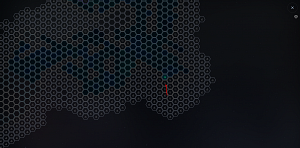 Solid tile, can't walk through it