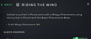 Unable to Find "Wispy Pheramone" to craft